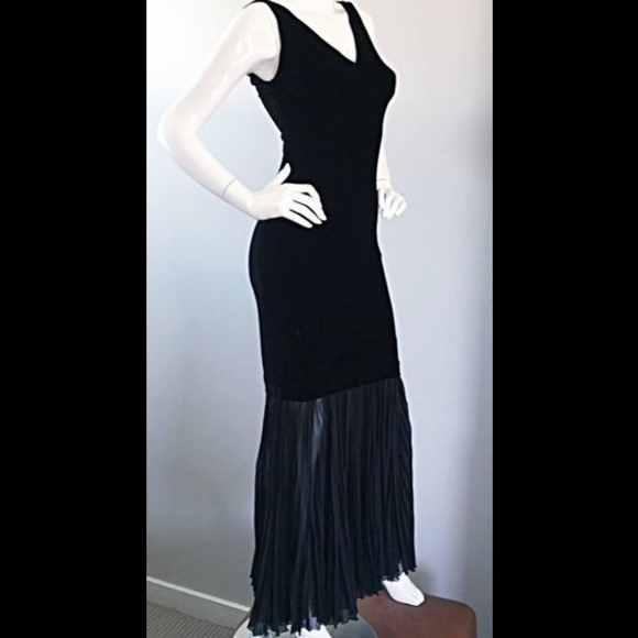 Kenar Dresses & Skirts - Kenar black vintage maxi dress